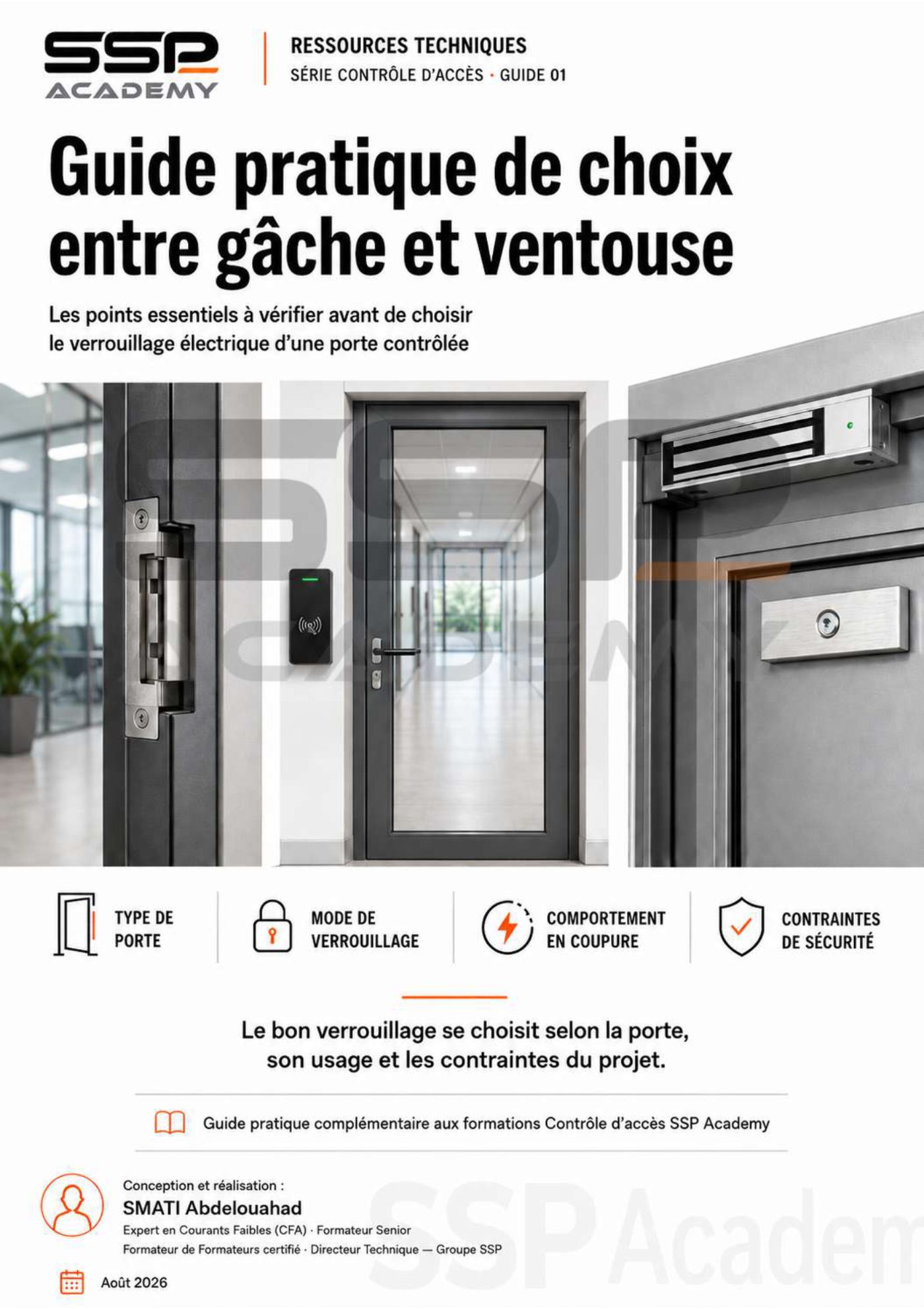 Guide pratique de choix entre gâche et ventouse — page 1