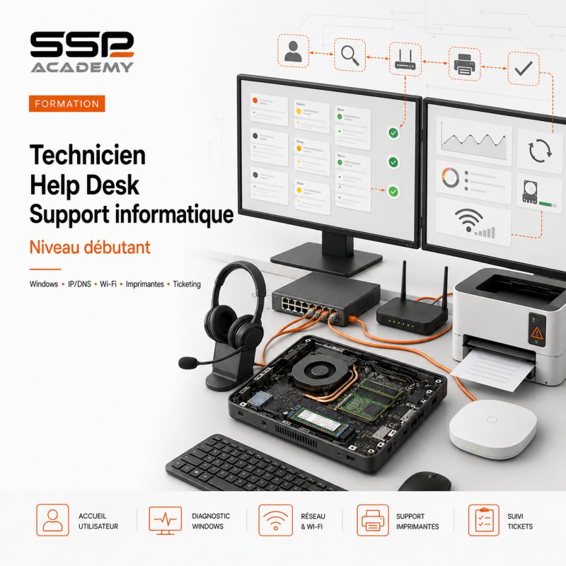 Technicien Help Desk / Support informatique