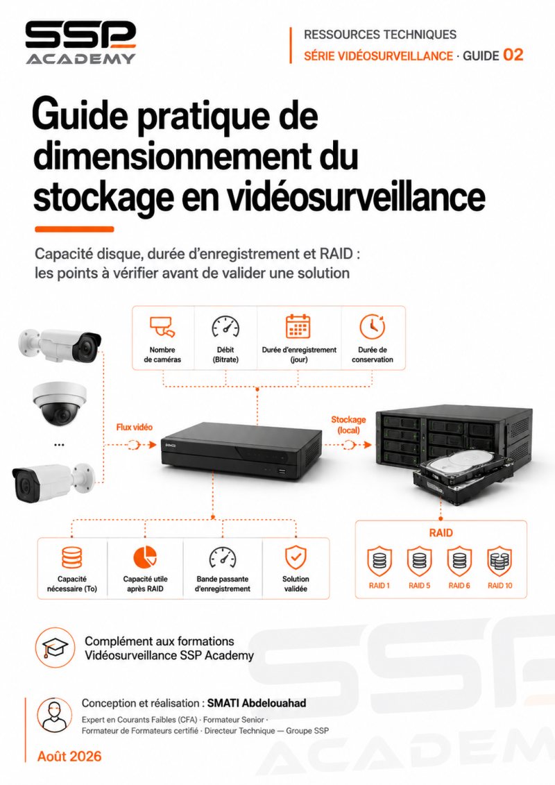 Guide pratique de dimensionnement du stockage en vidéosurveillance