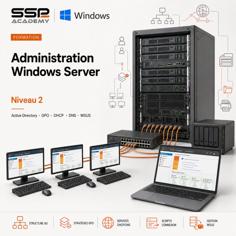 Administration avancée Windows Server - Niveau 2