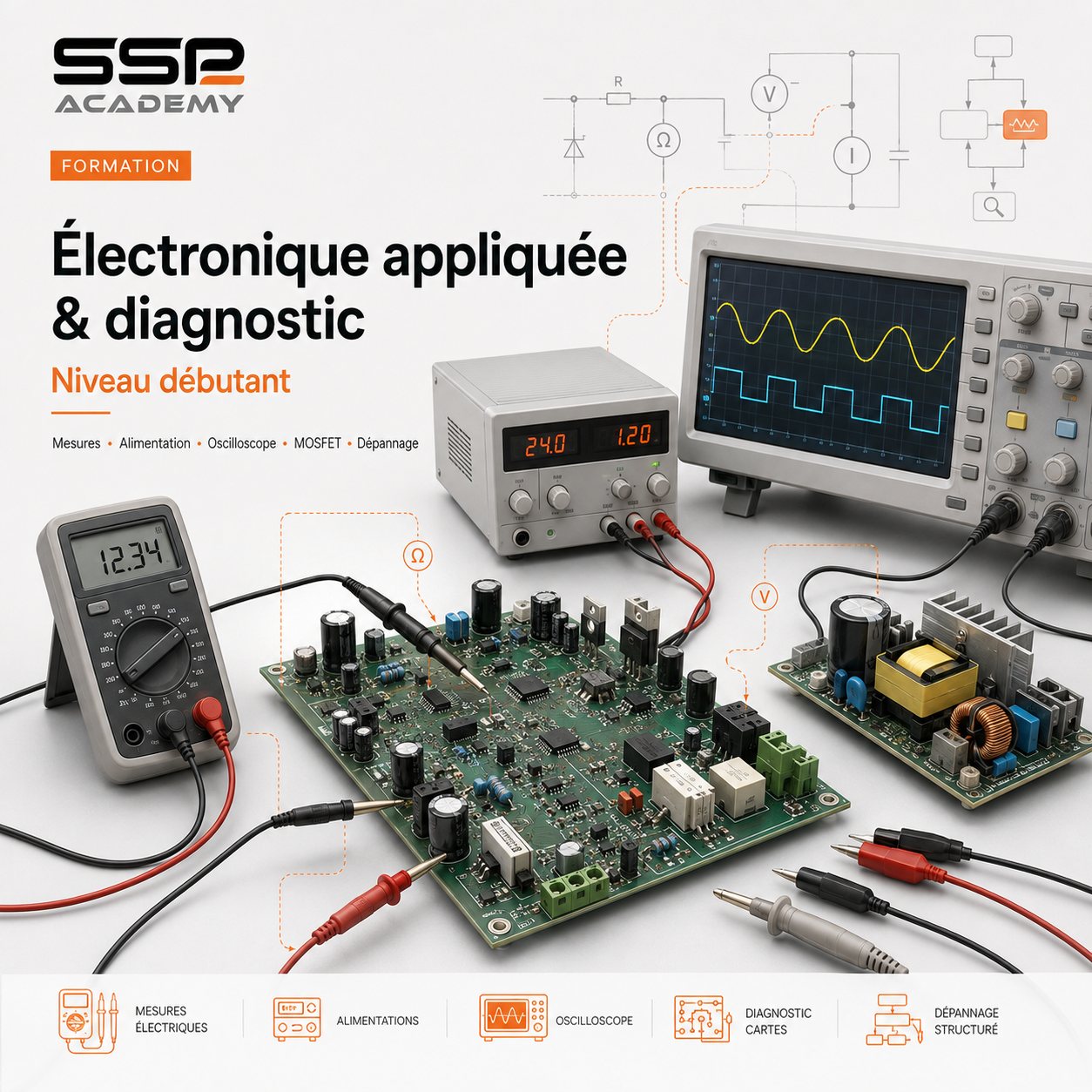 Électronique appliquée & diagnostic