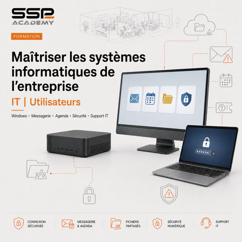 Maîtriser les systèmes informatiques de l'entreprise